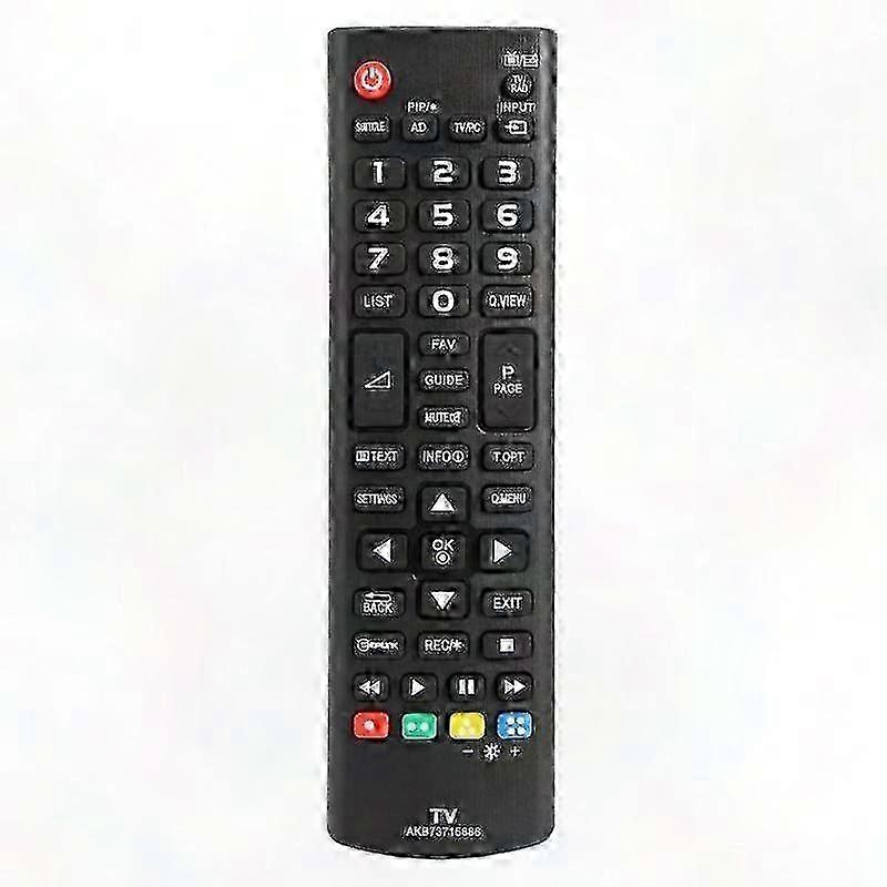 Universal TV Remote Control Replacement for LG TVs - Compatible with AKB73715686 and AKB73715690 Models