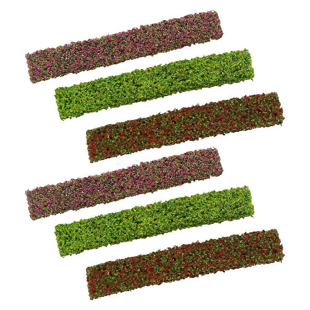 Plastic Miniature Model for DIY Architecture with 30Pcs Static Shrubs