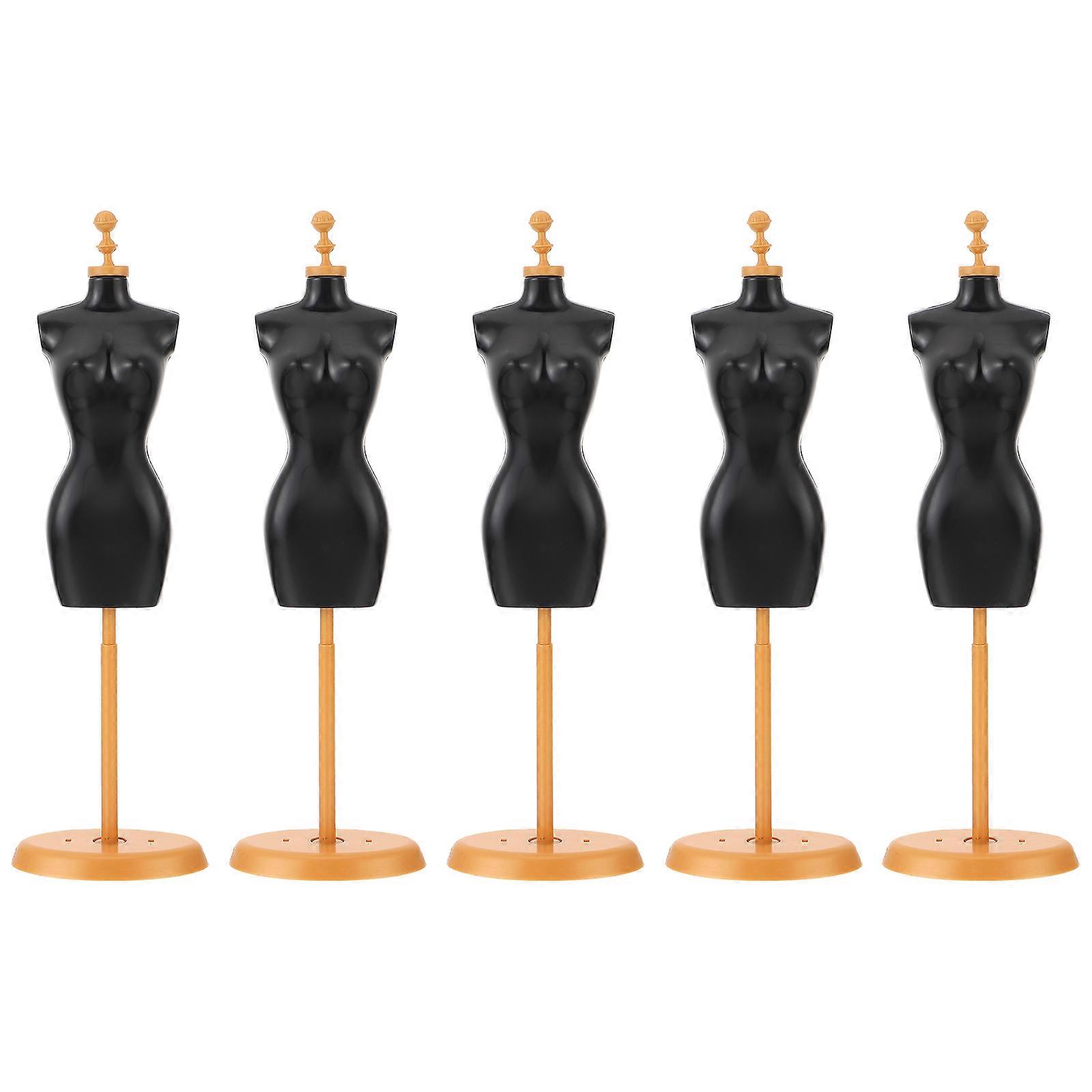Mannequin Model Stand Doll Dress Support for Displaying Use 5Pcs
