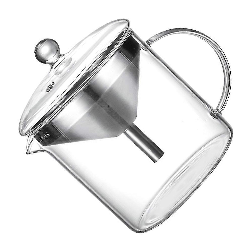 Oil Filter Can Household Oil Container for Storage 2Pcs Transparent Model