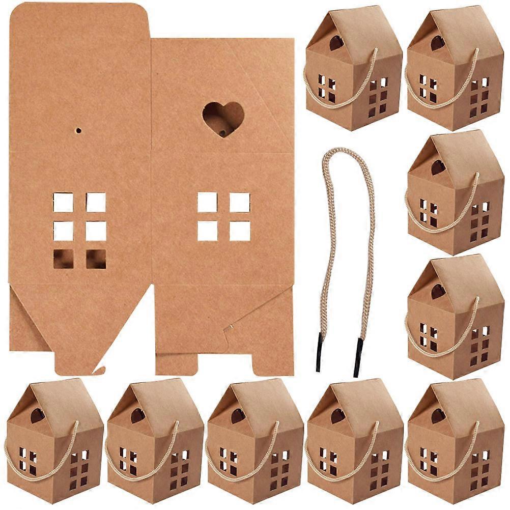 Portable Paper Cases Christmas Treat Boxes for Home 36Pcs Candy Cookie Boxes