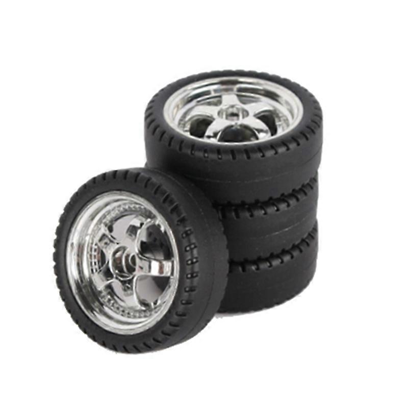 4Pcs 33mm RC Drift Reifen Rad Harte Reifen für LDRC AE86 A86 A86P LD1801 1/18 RC Auto Upgrade Teile Acce