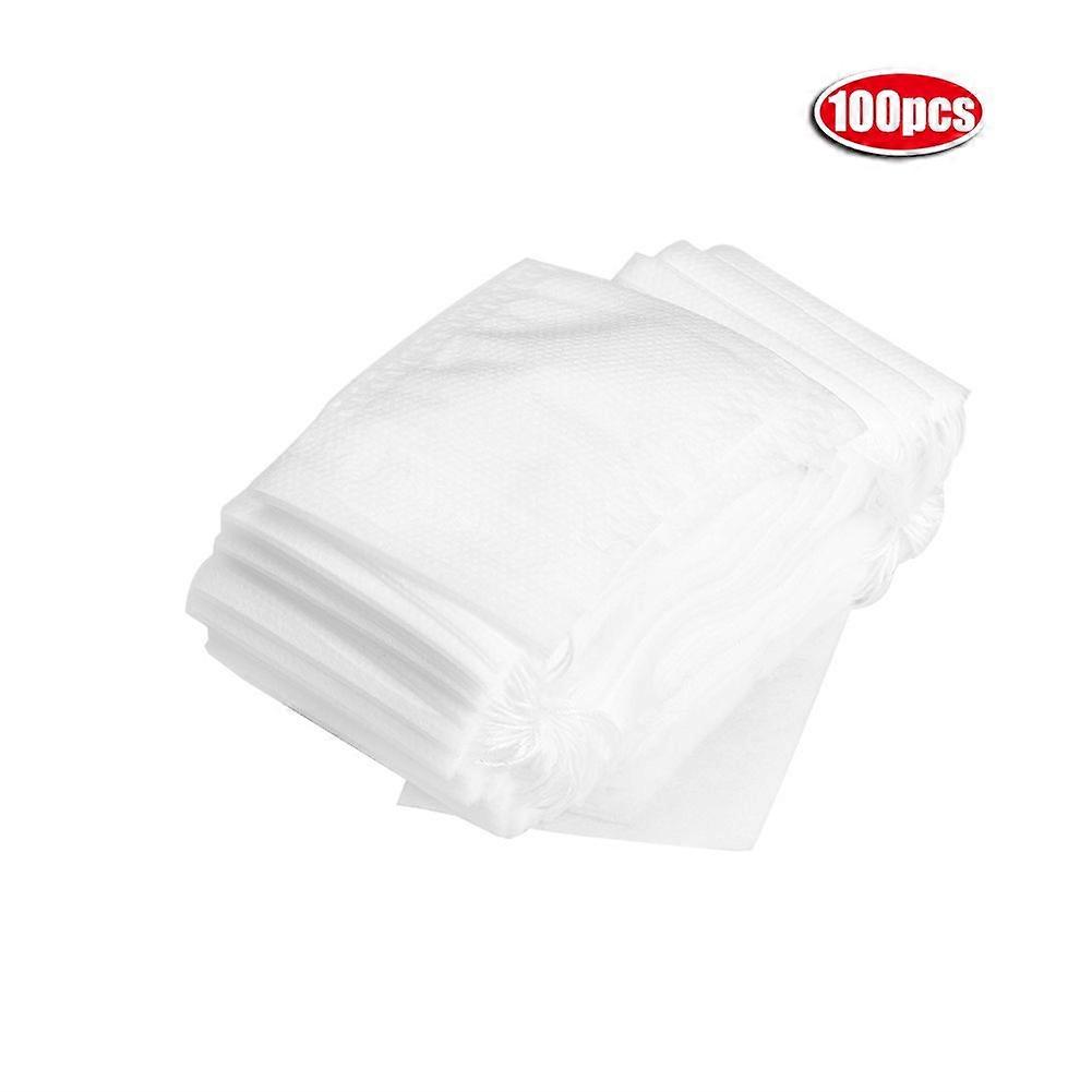 Empty NOn Woven Tea Bags Herbs Filter Loose Paper with Drawstring 5.5*7cm(100pcs)