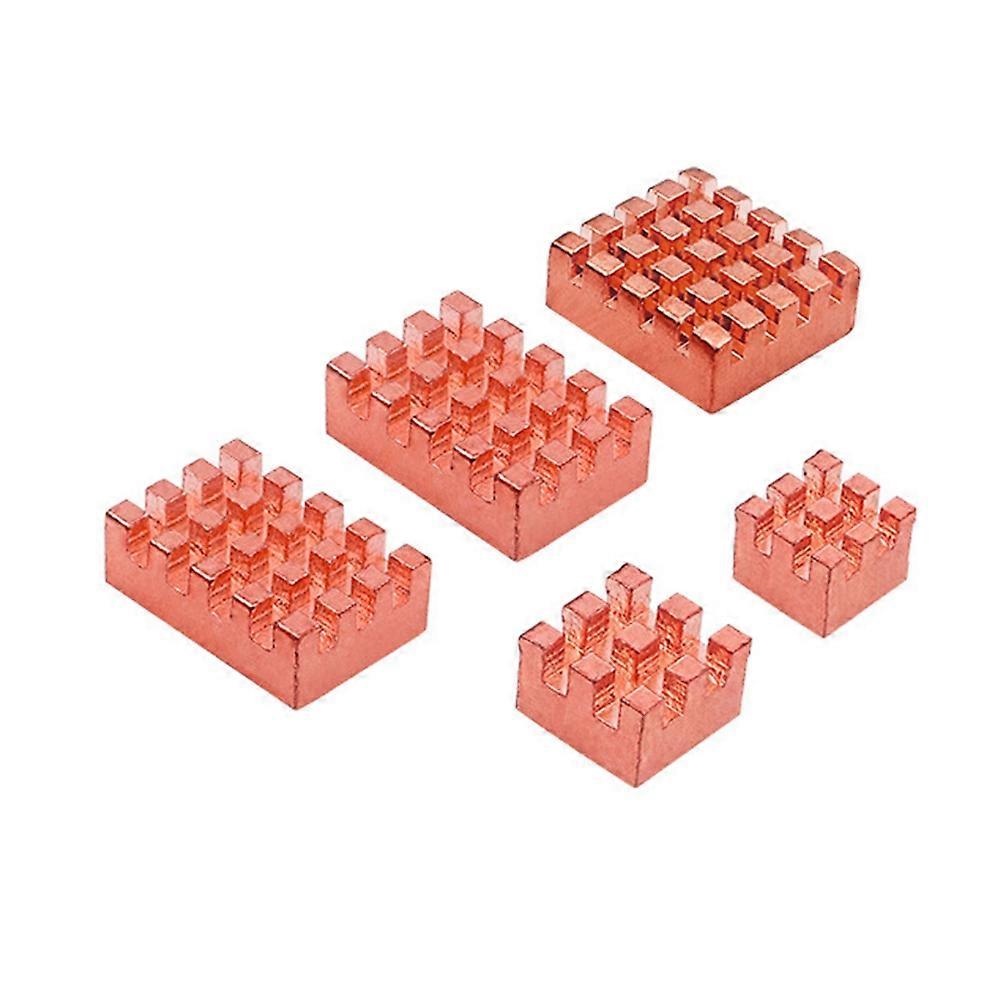 Pure Copper Heat Sinks Cooler Radiators Heatsink Module Cooling Kit