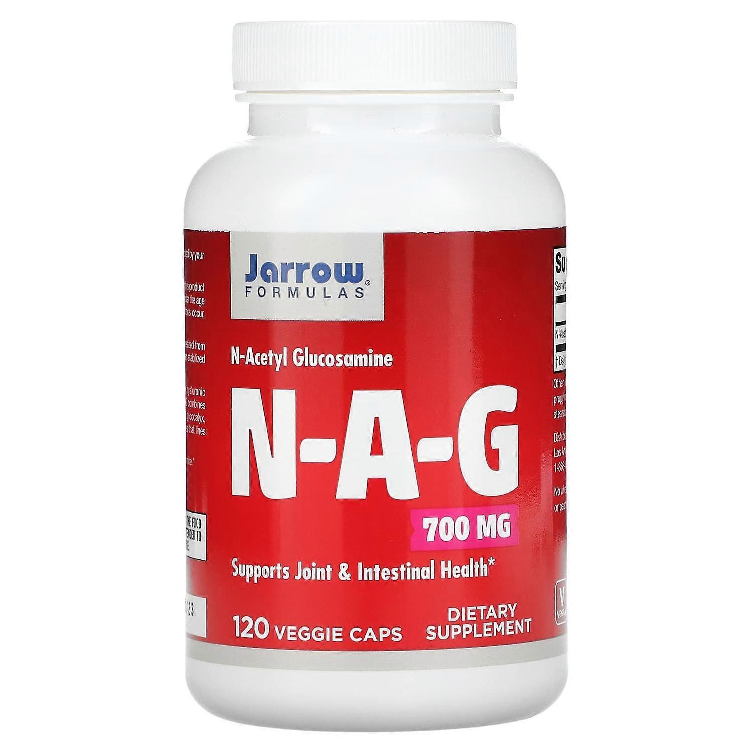 Jarrow Formulas, N-A-G, 700 mg, 120 Veggie Caps