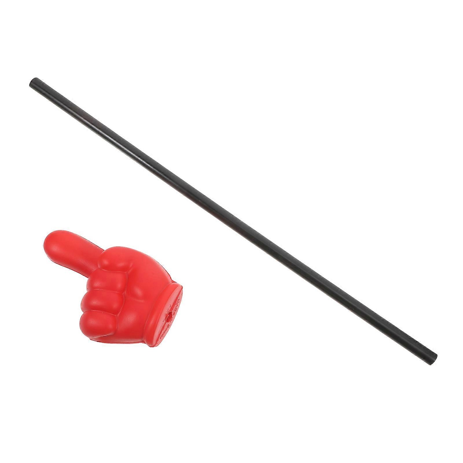 Reading Teaching Stick Teacher Pointer Sticks Finger for Classroom 4Pcs Red