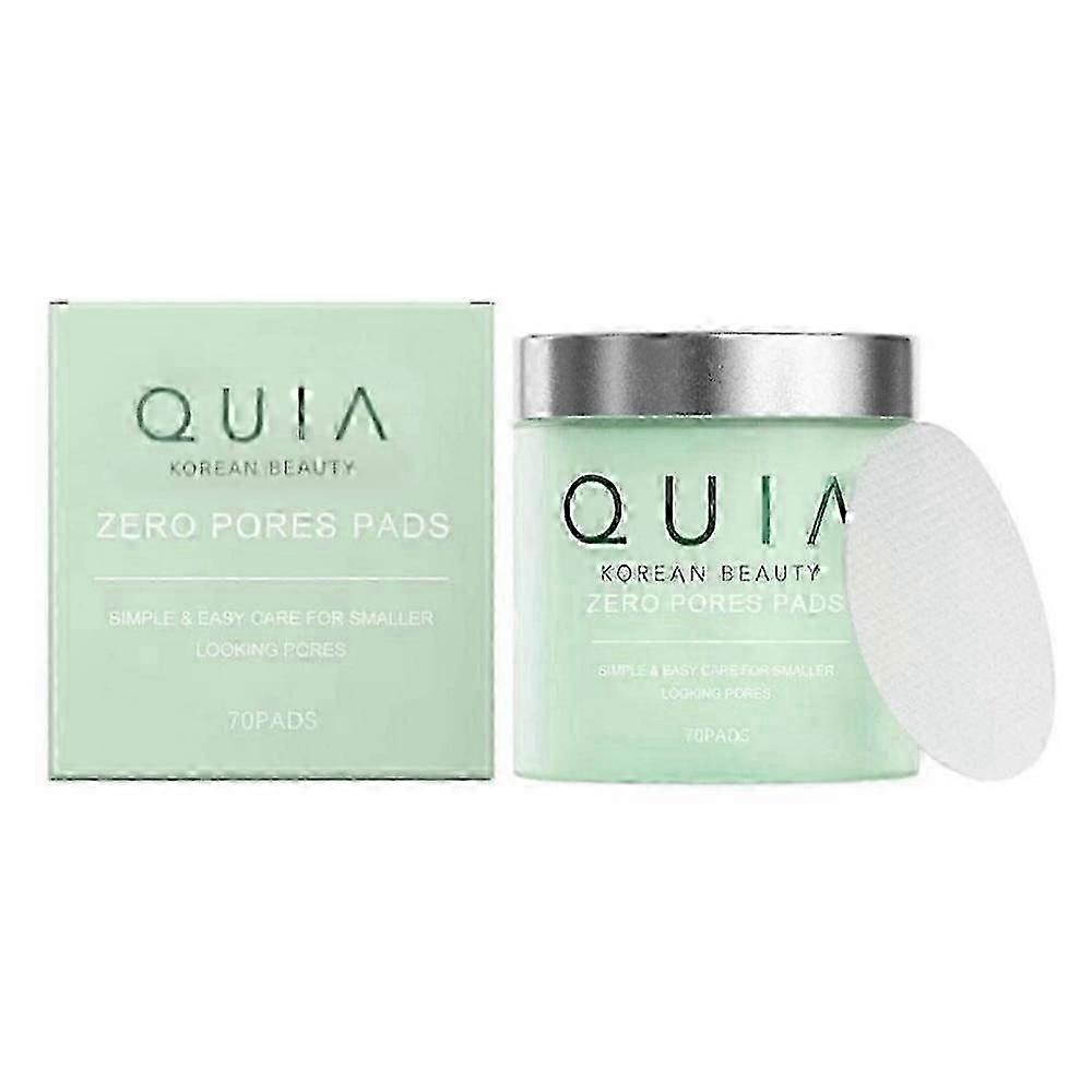 QUIA Zero Pore Pads Trgets Large Pores and Uneven Tone Korean Skincare 70pcs_c*