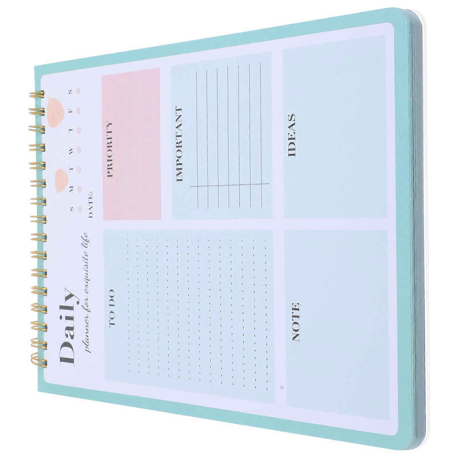 Date Calendar Planner for Management with 3Pcs to Do List Notepad