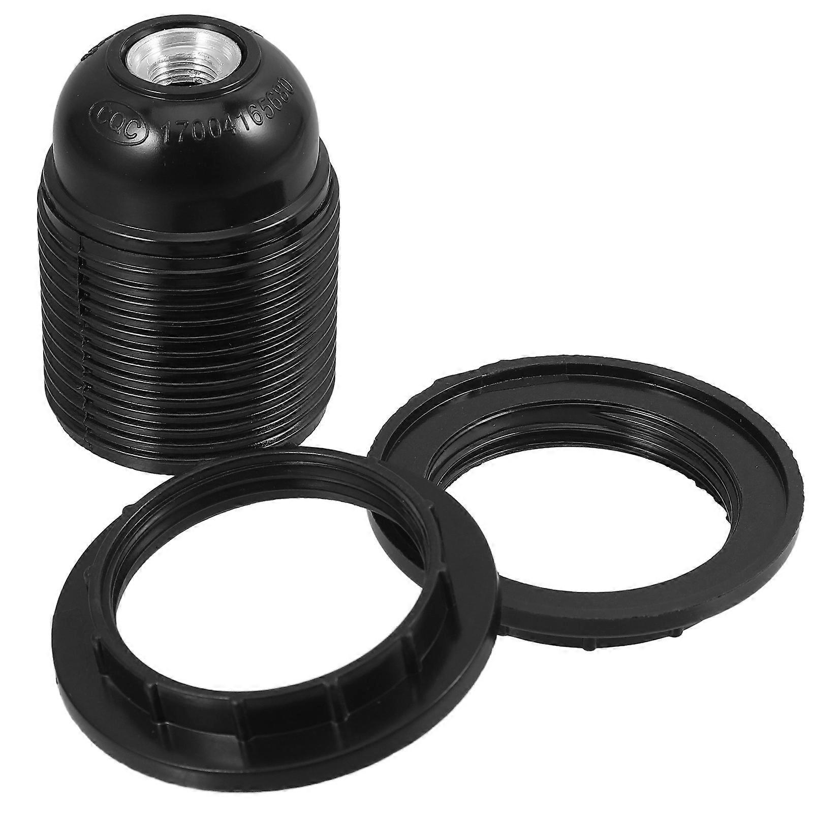 Replacement Lamp Socket E27 Lamp Holder for Light Fixtures 2Pcs