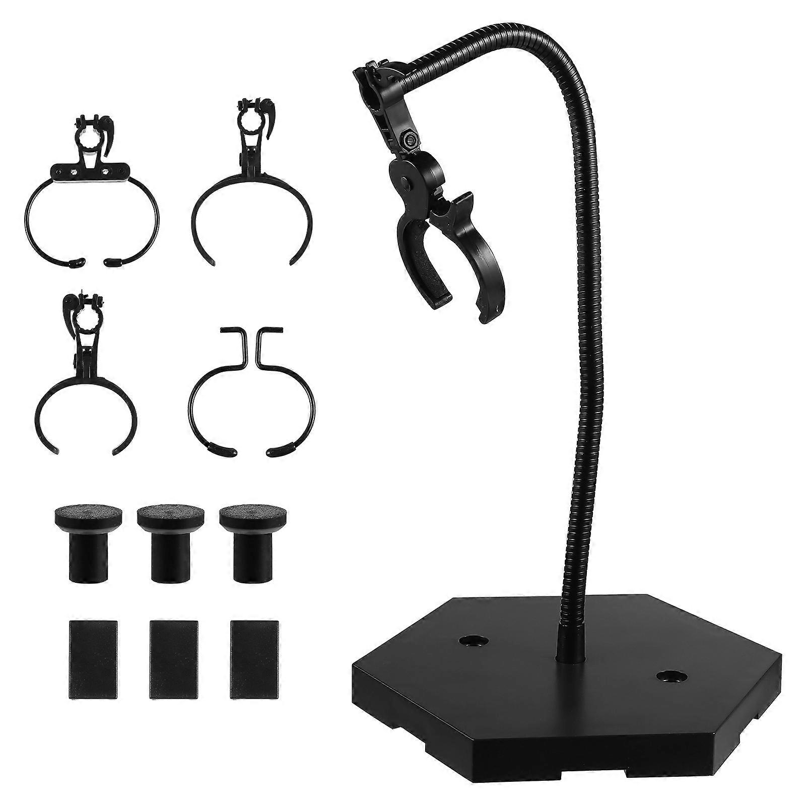Doll Display Rack Plastic Doll Figure Stand for Storage 1Set