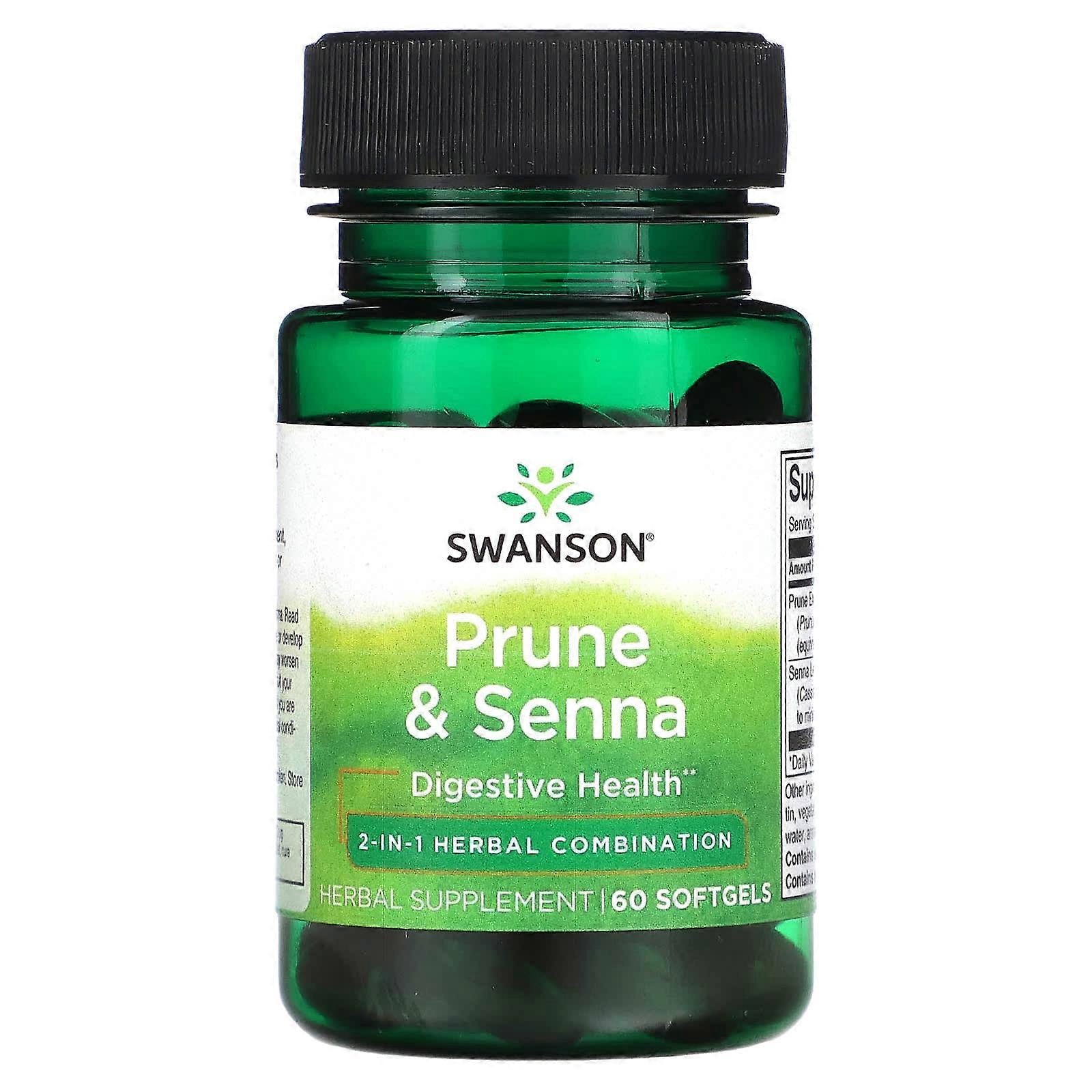 Prune & Senna, 60 Softgels