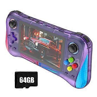X8M Retro Video Handheld Game Console 64GB 20000+ Games 4.5inch IPS Screen Support Multiple Emulato