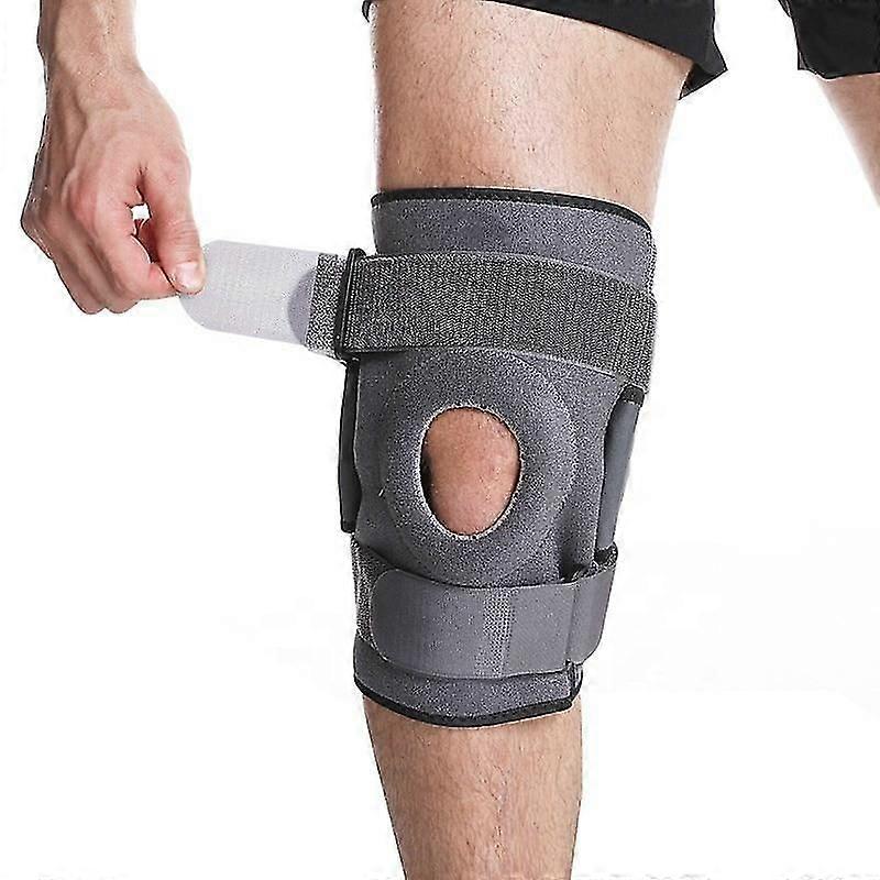 Neoprene Orthopedic Knee Brace Adjustable Knee Support Strap With Silicone Patella Pad Protector