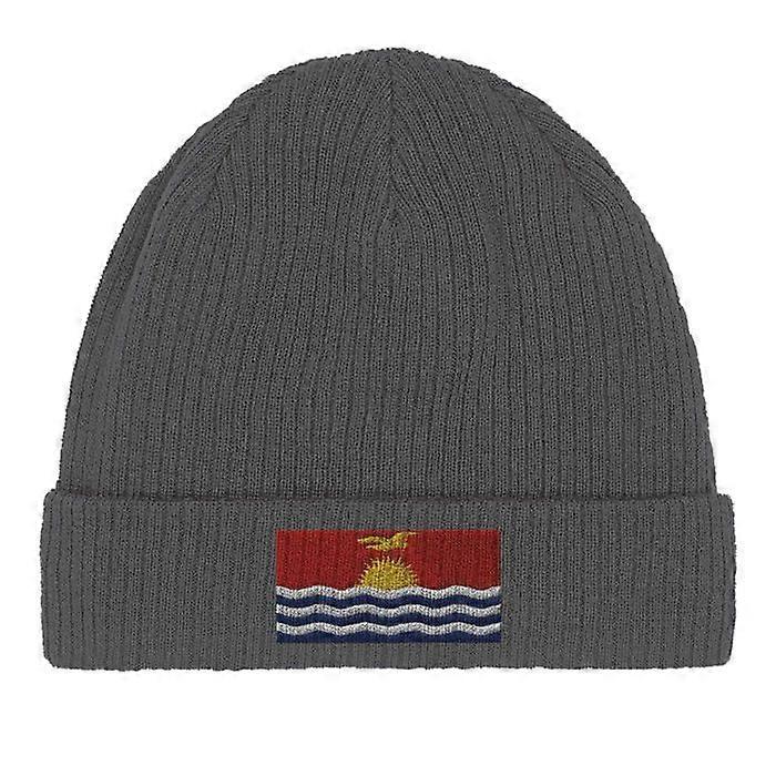 Kiribati Flag Bonnet in Gray