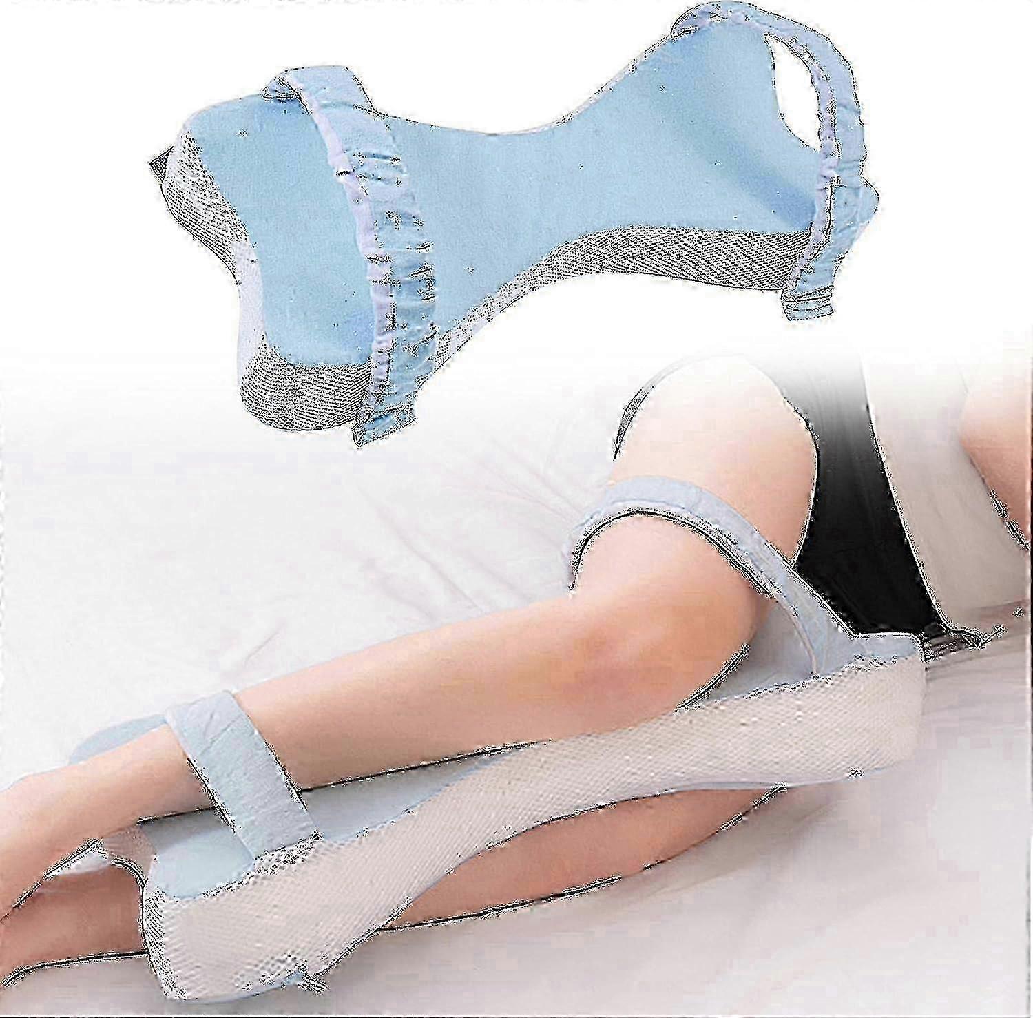 Enhanced Knee Pillow for Side Sleepers with Orthopedic Design - Relieves Back, Hip Pain and Addresses Sciatica for Better Sleep Comfort