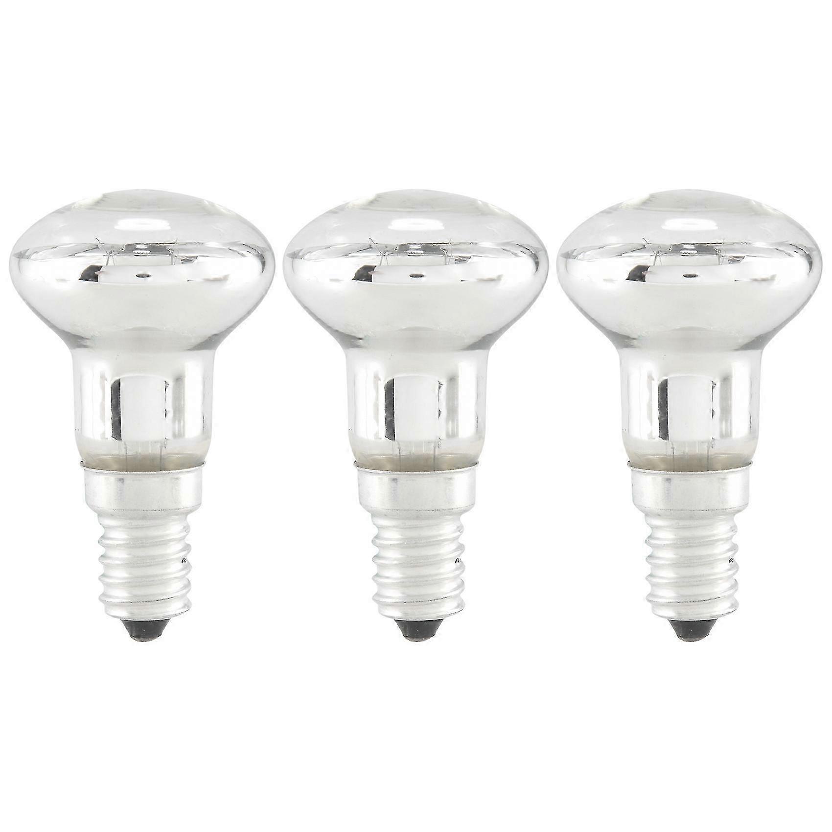 Bombilla E14 atornillable para lámpara de lava, foco transparente R39 30W