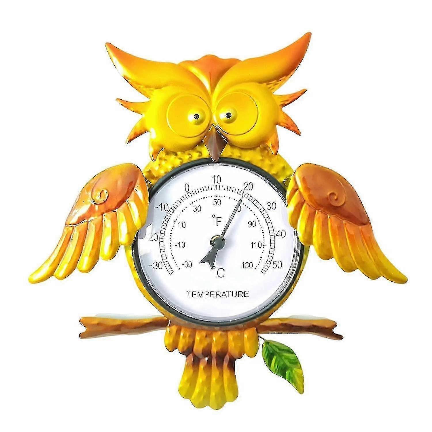 Garden Wall Thermometer - Elegant Decoration with Temperature Scale