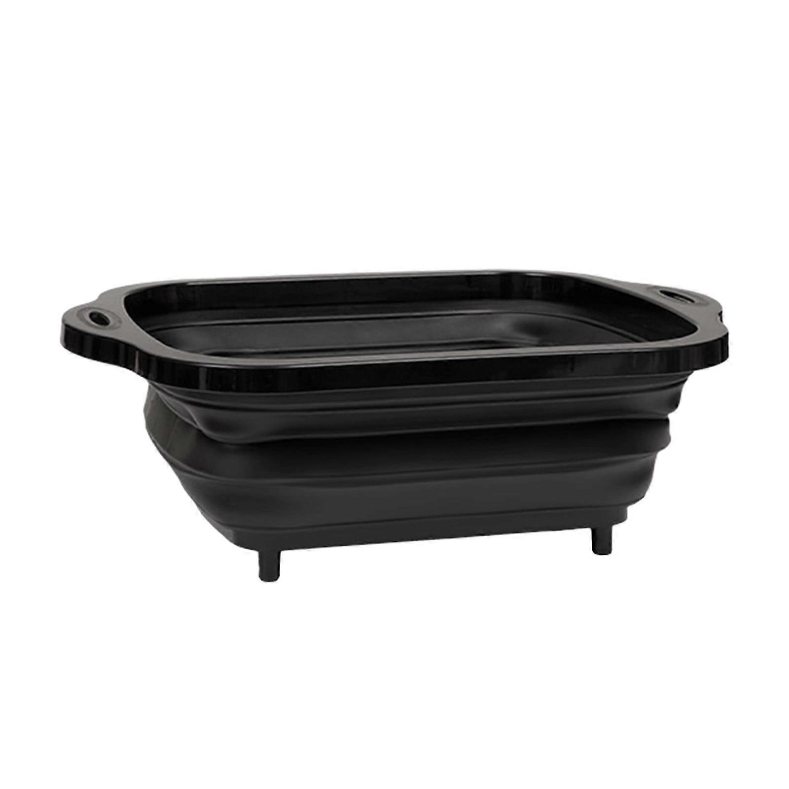 YgkuHd Collapsible Cutting Board - Foldable, Space-Saving, Multi-Function Kitchen Dish Tub & Camping Sink, Food Grade