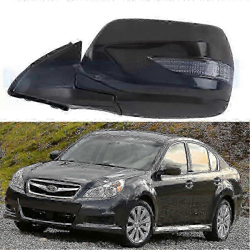 Rearview Mirror applicable to 10-12 Subaru Legacy with Electric Folding & 9pin Side Functionality