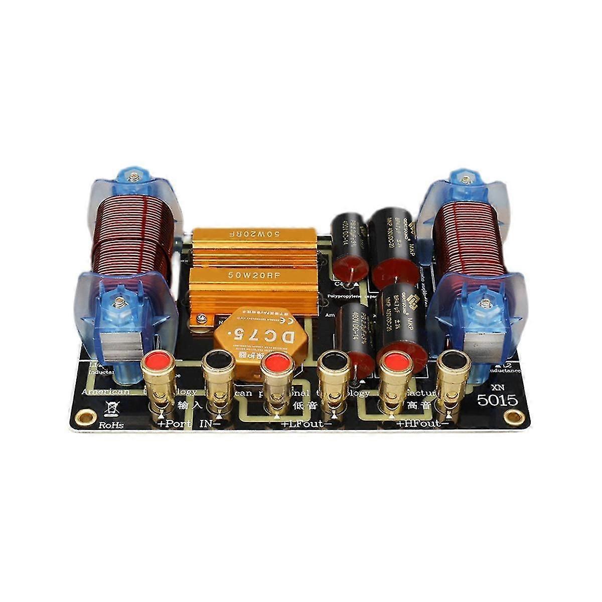 1100w Audio Frequency Divider Two Way Speaker Crossover 12 15 Inch Stage Performance High Power Fre