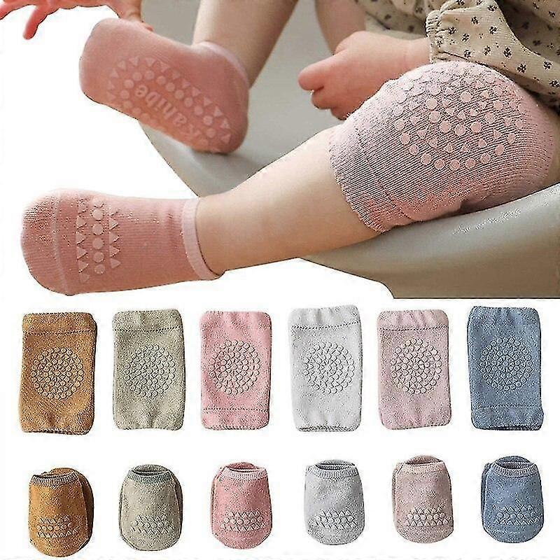 Baby Knee Pad Socks Set 0-1 Year