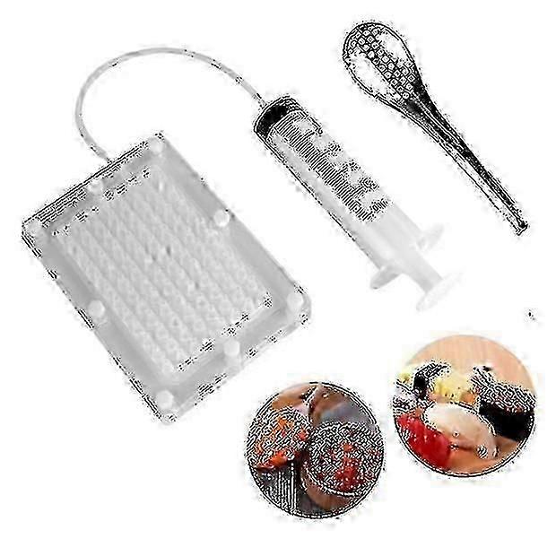 Professional Molecular Gastronomy Kit for Caviar Maker with Filter & Spherification Dropper Tool Set