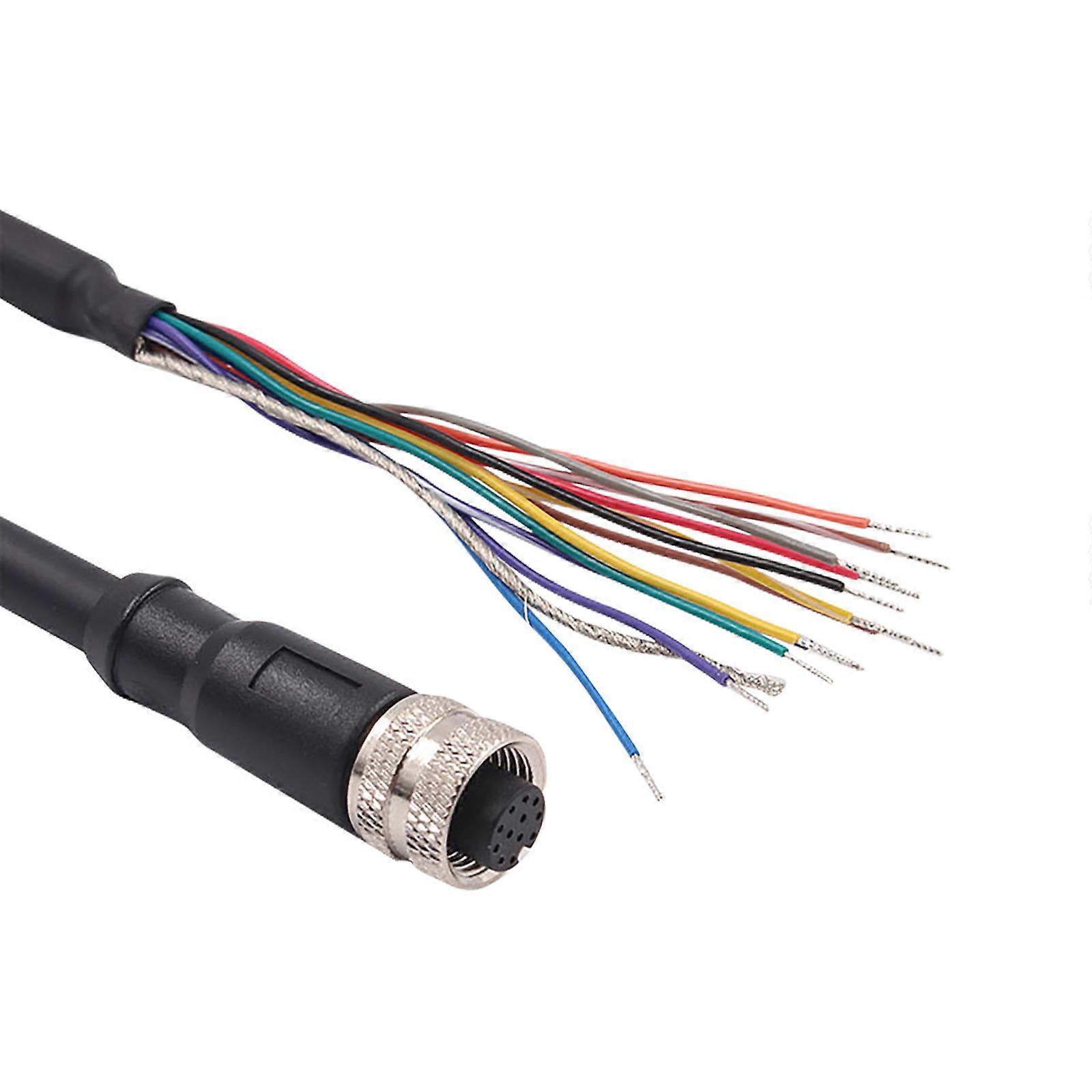 CCB-PWRIO-02 Camera Triggering Power Cord Replacement For Industrial Application Industrial Camera Easy Installation Multicolor