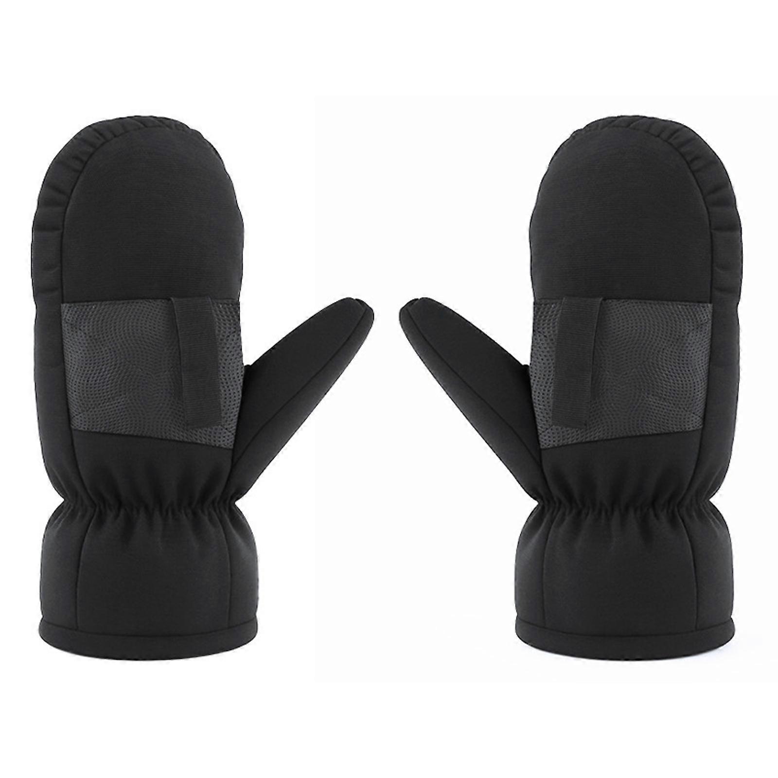 Insulated Infant Carriage Mittens Weather Resistant Fabric Adjustable Elastic Cuffs Secure Hook Loop Closure Multicolor