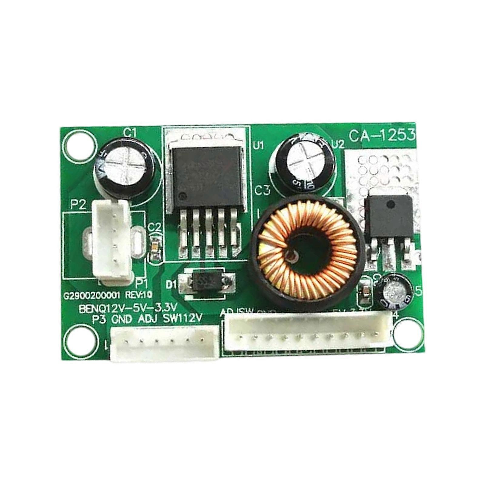 Double Channel DIRECT CURRENT Power Processor 12V Input 5V/Power Output Tall Efficiency Dense Circuit Plan Multicolor