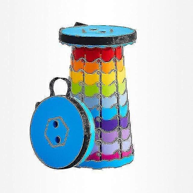 في الهواء الطلق كرسي قابل للطي التخييم المحمولة مقعد السفر في الهواء الطلق الأسرة قوس قزح تلسكوبي تلسكوبي البراز المحمولة