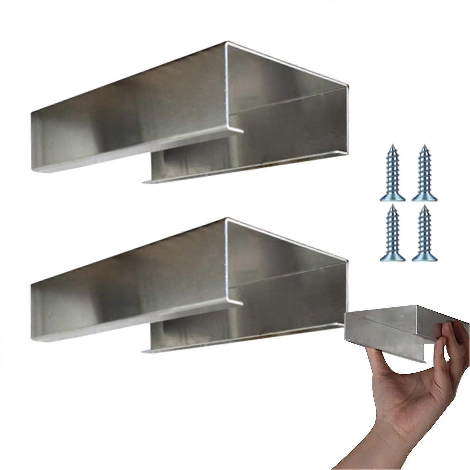 Storage Jar Shelf Organizer Rack Set of 2, Space Saving Kitchen Storage 3.25 Inch Opening