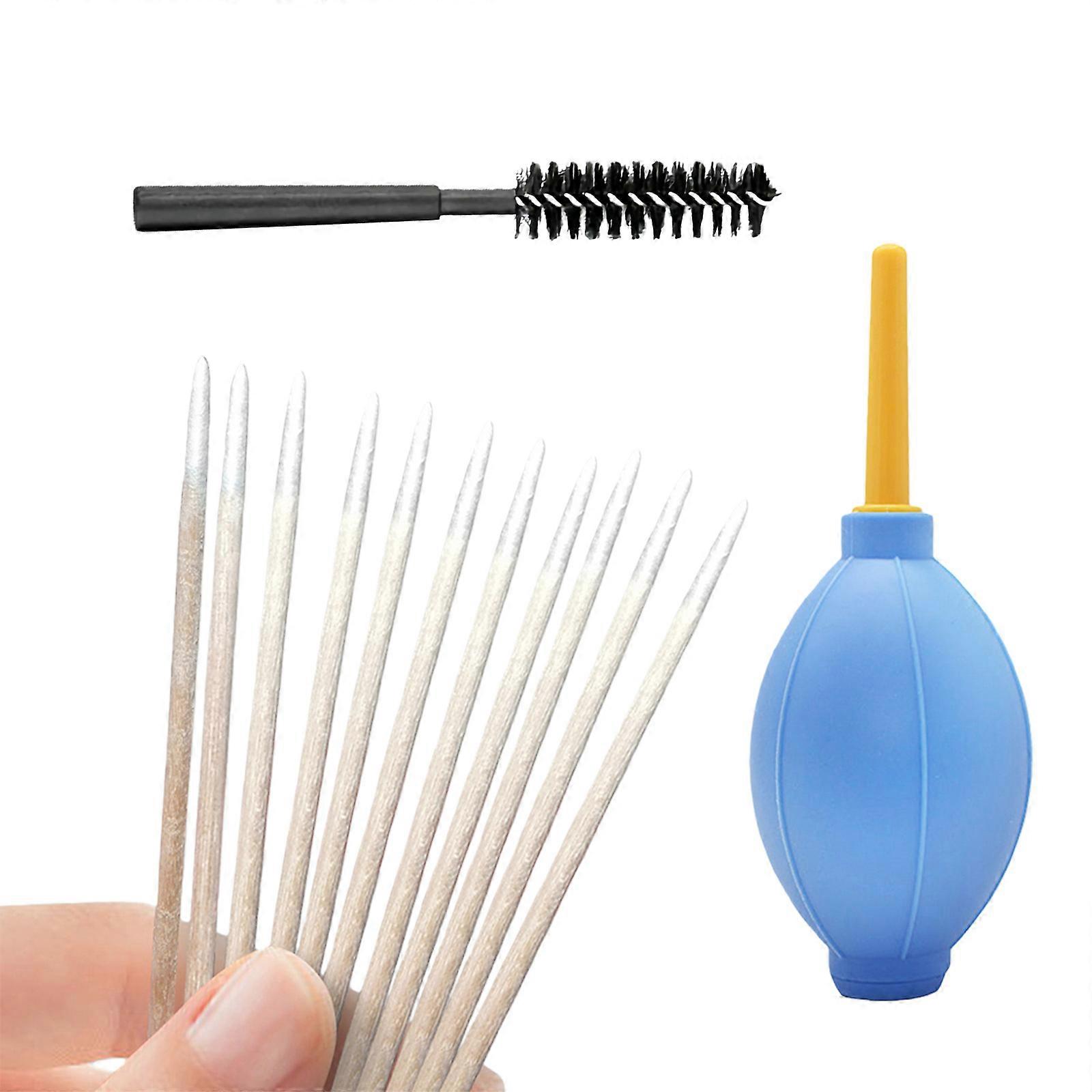 Multiple Tool Phone Speaker Cleaning Set Includes Soft Bristles Brushes Air Blower Safe for Delicate Electronics NonScratch Design Multicolor