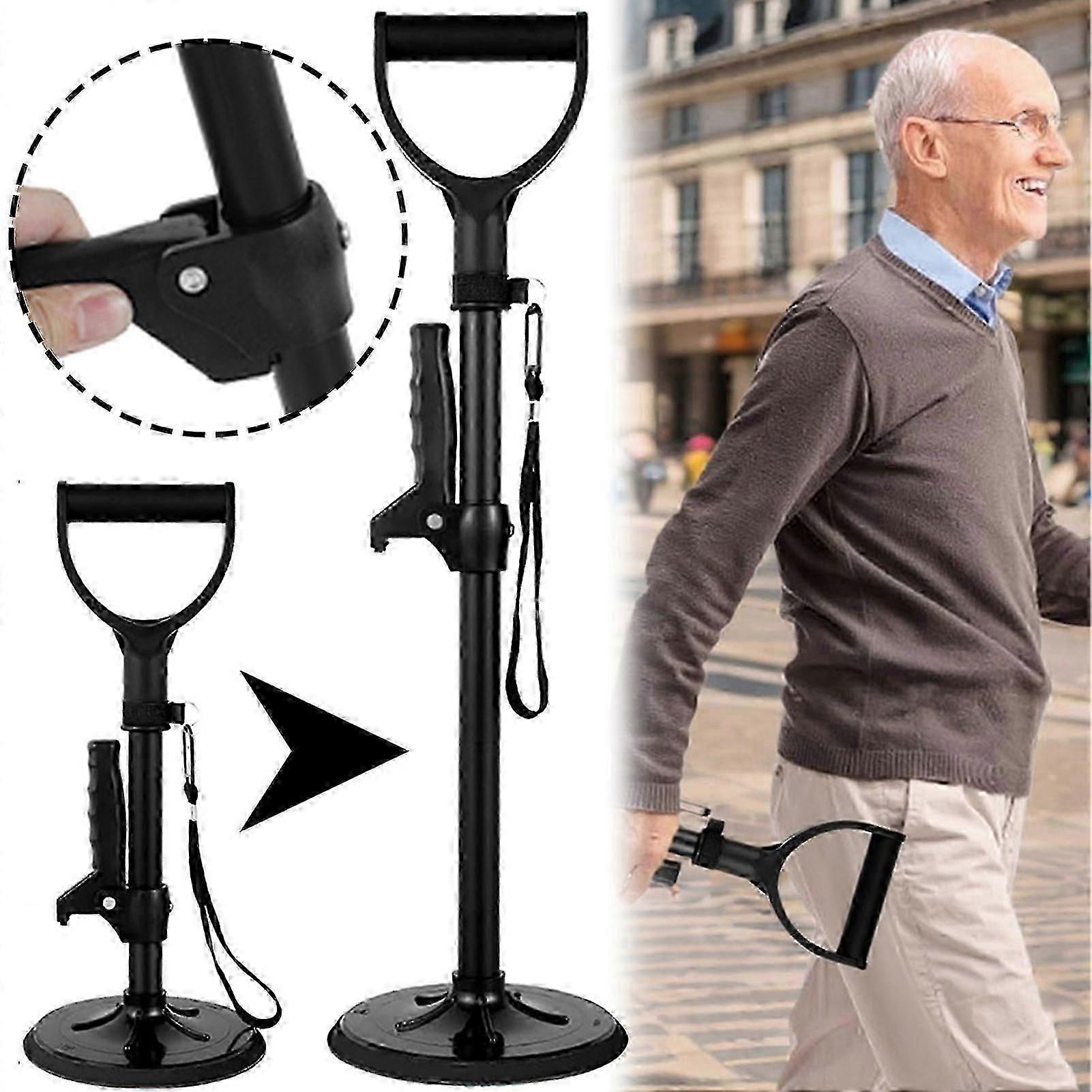 Lift Assist Device for Disabled Elderly Adjustable in 3 Sizes to Help Seniors Get Up from Floor, Ground, for Disability Assistance