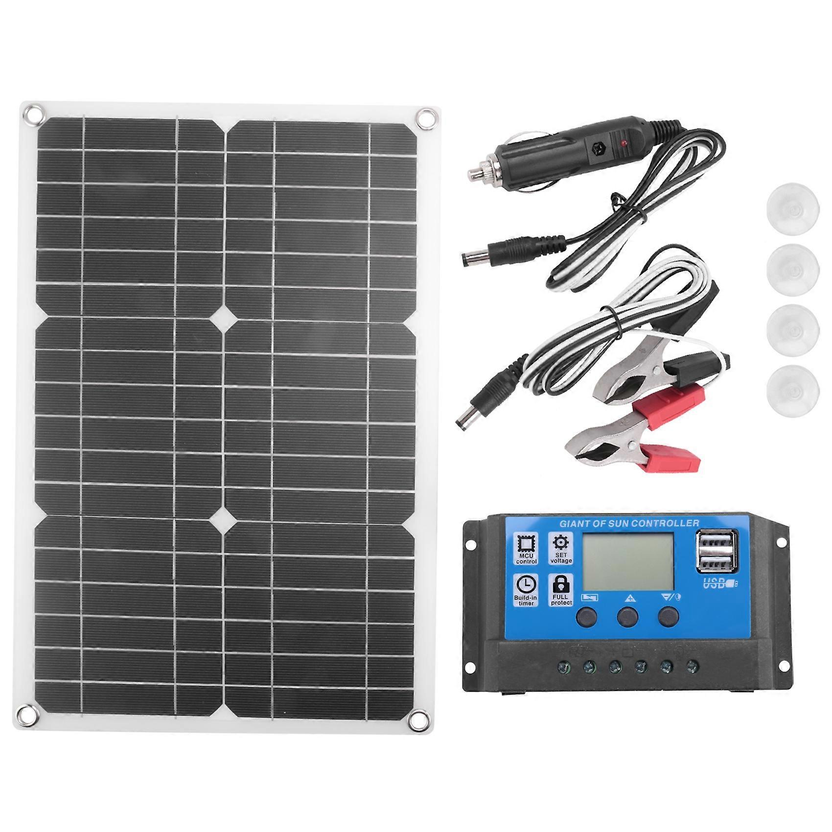 180W Solar Panel Kit 12V Battery Charger with 50A Controller for Caravan Boat RV