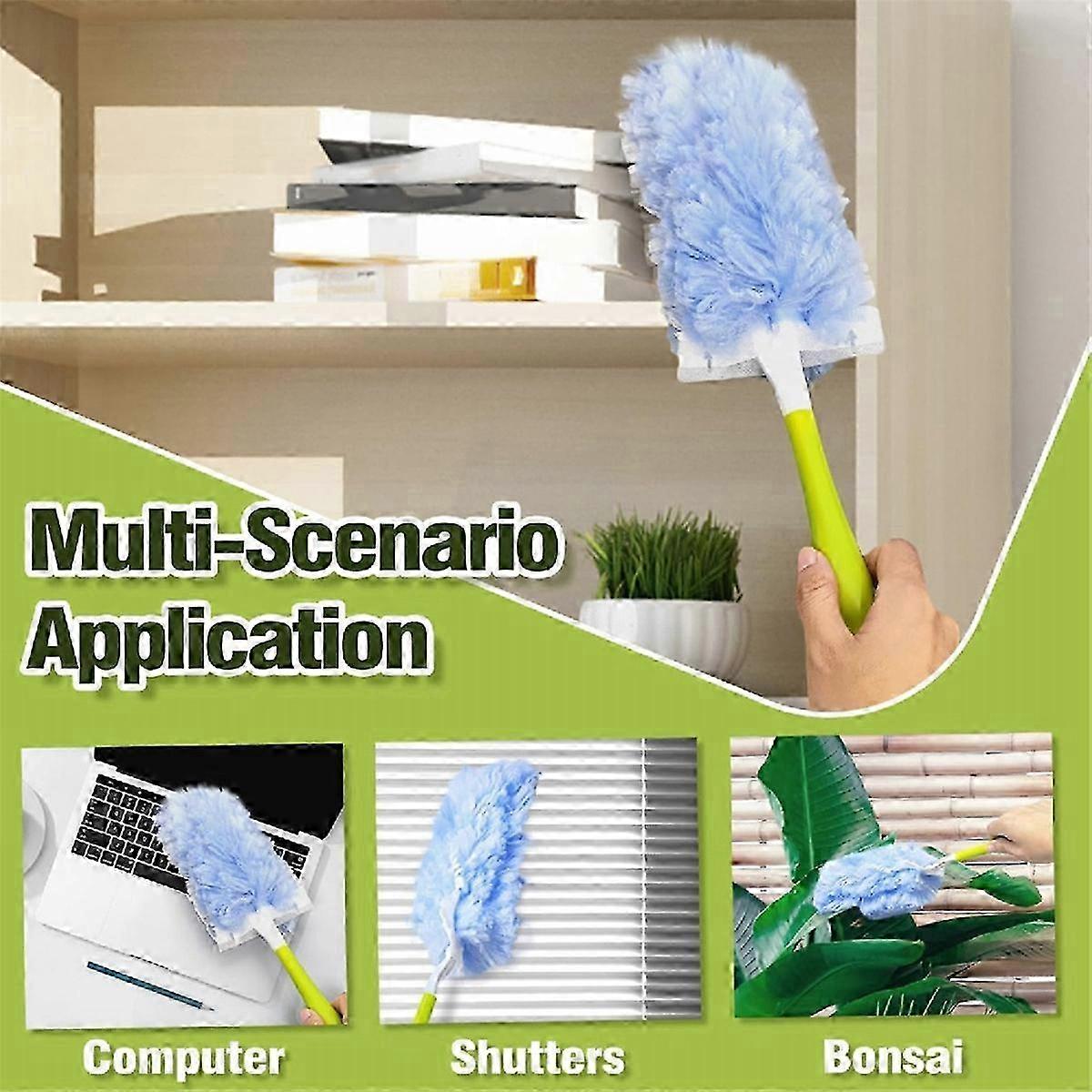 Electrostatic Duster Double-Sided Adsorption Household Duster Multi-Function Replacement Kit Accessories C