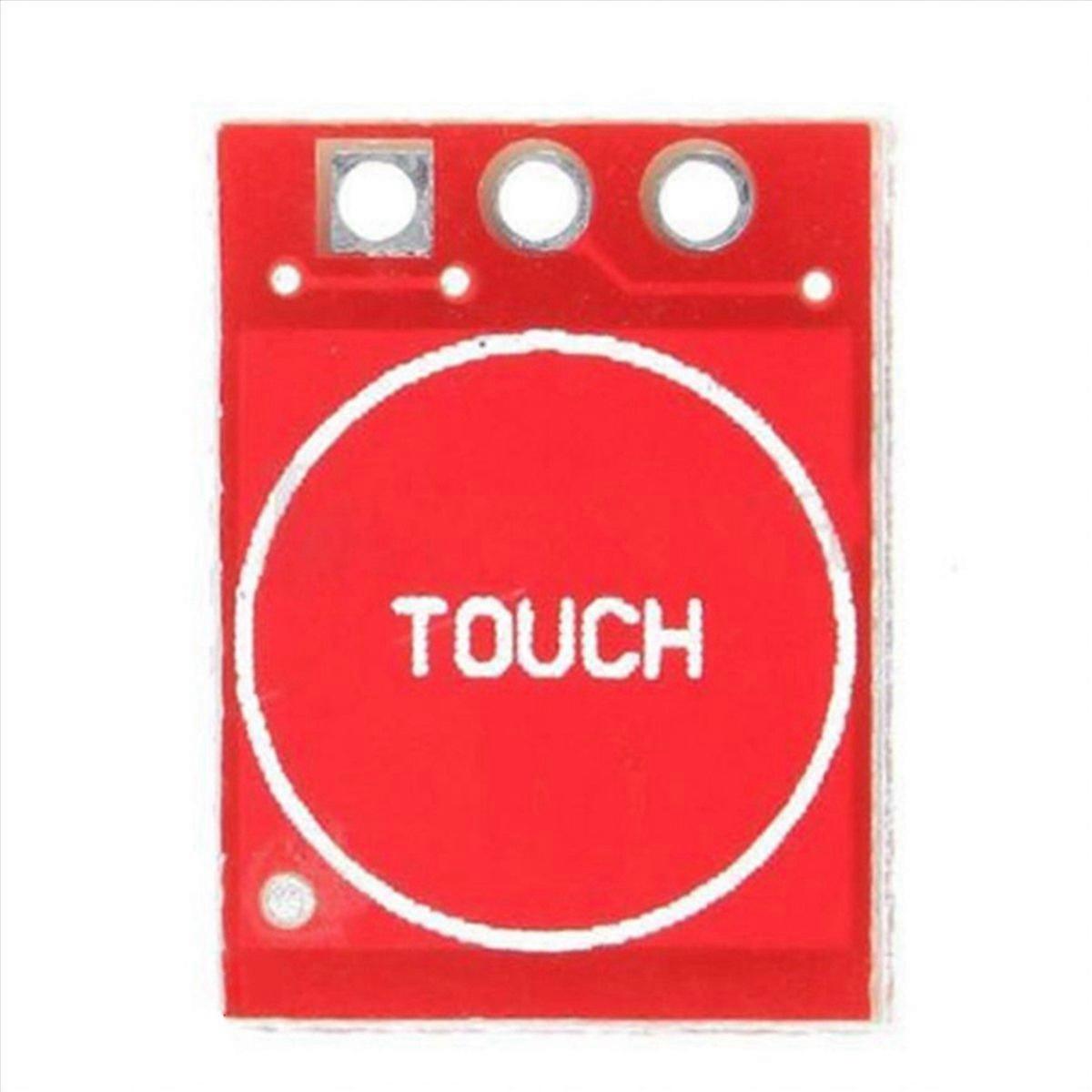 150Pcs Ttp223 Touch Button Modular Self-Locking Jog Capacitive Switch Single-Channel Transformation