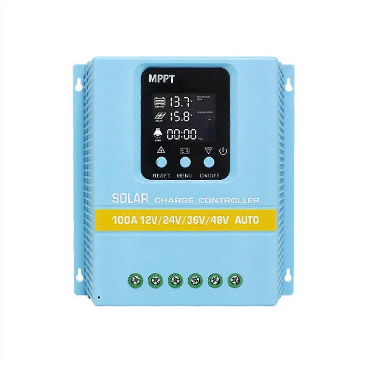 MPPT Solar Charging Controller 12V 24V 36V 48V Automatic Identification 100A