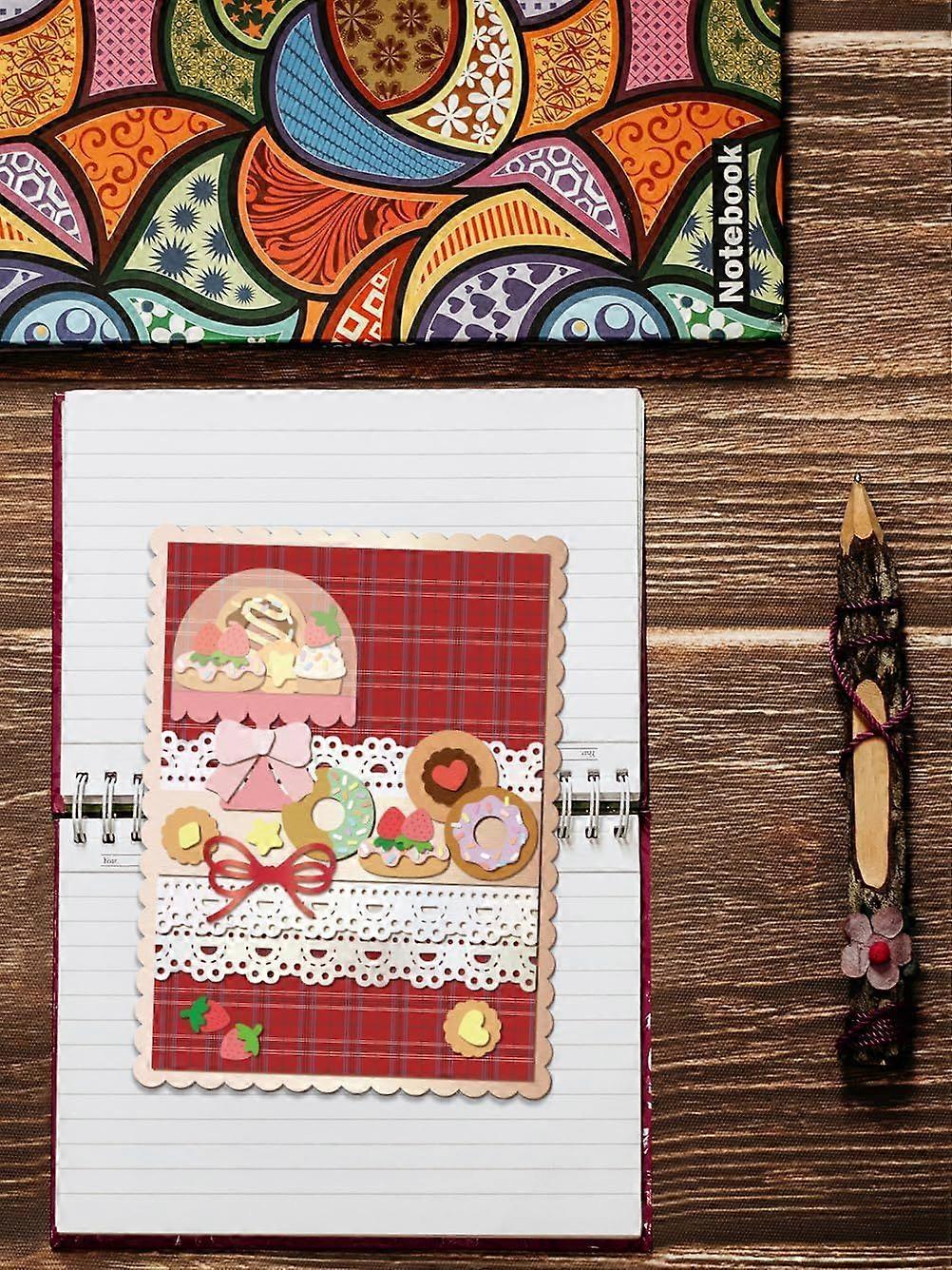 1Pcs Lace Theme Carbon Steel Embossing Template Mixed Shapes Embossing Folders DIY Craft Scrapbooking Tool for DIY Scrapbooking Album Decorative Paper