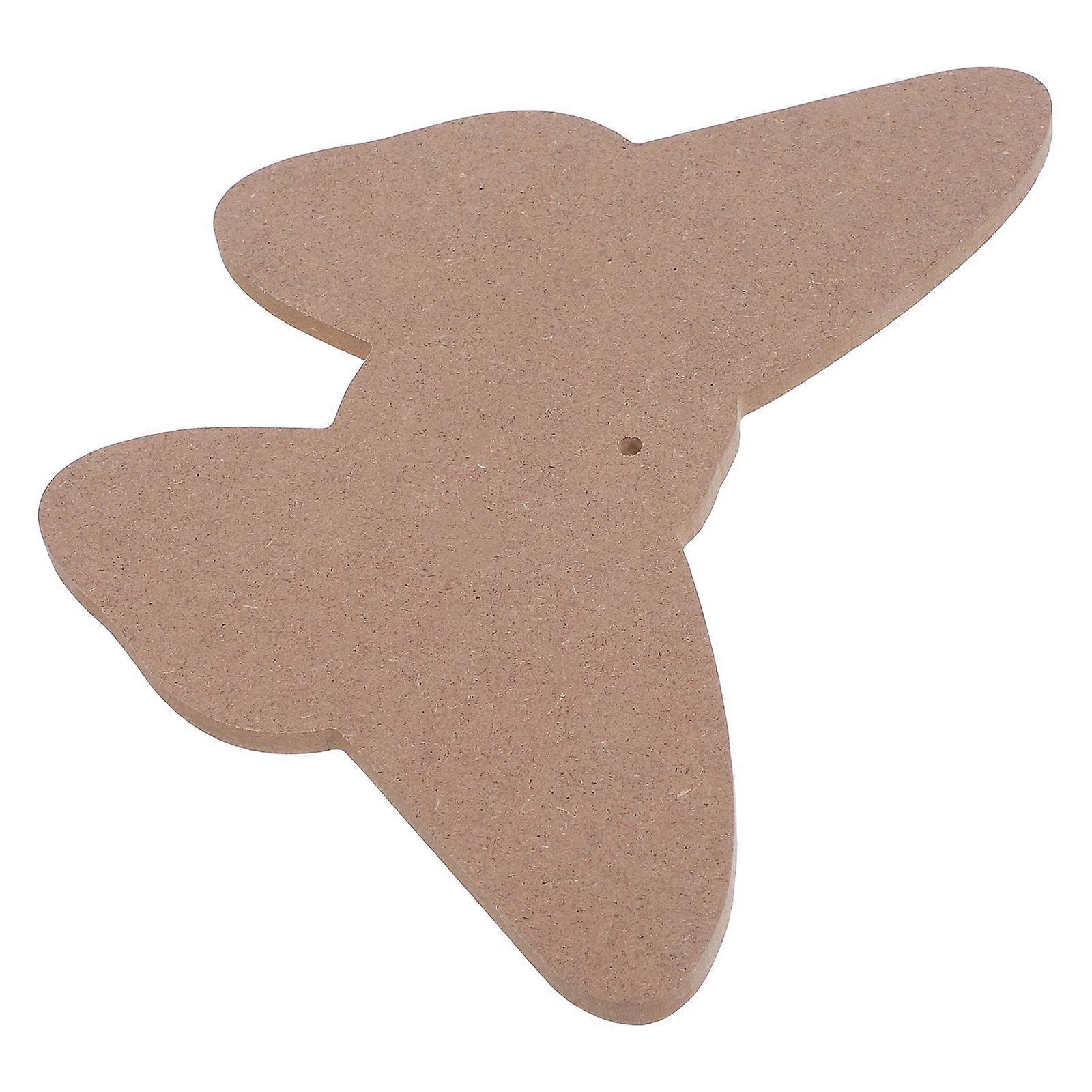 Mosaic Tiles Base Wooden Tray for DIY Mosaic Projects Butterfly Shape