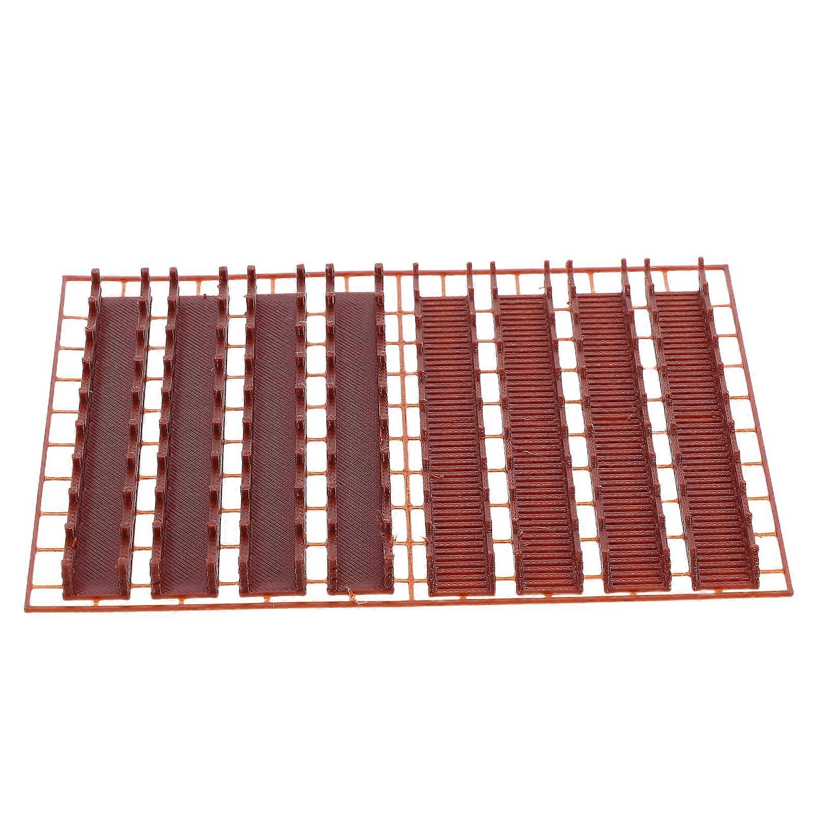 Ancient Building Model Plastic Staircase Treads for Terrarium Decor 1Set