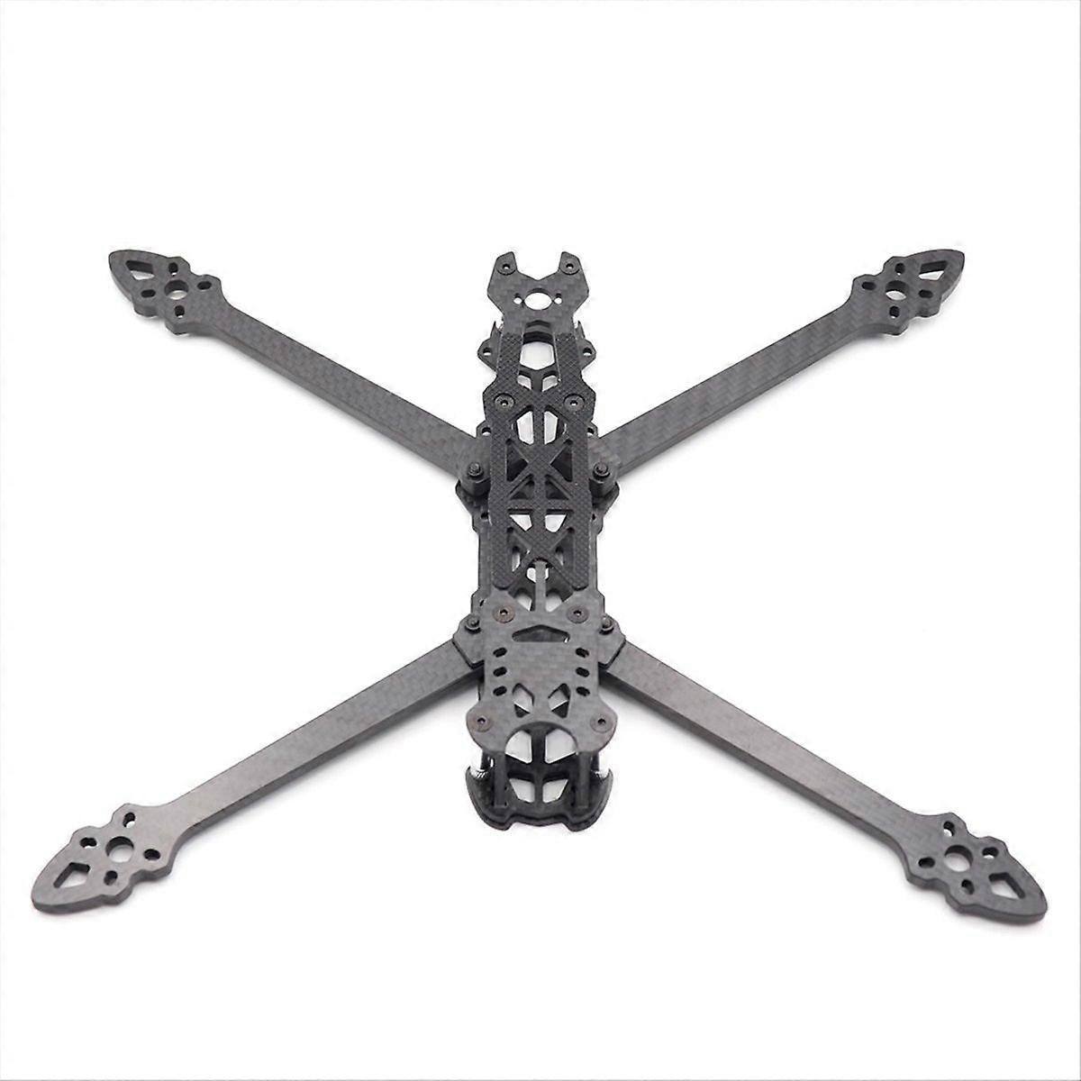 Kit de quadro de corrida FPV de 7 polegadas, peças de reposição de rack de fibra de carbono