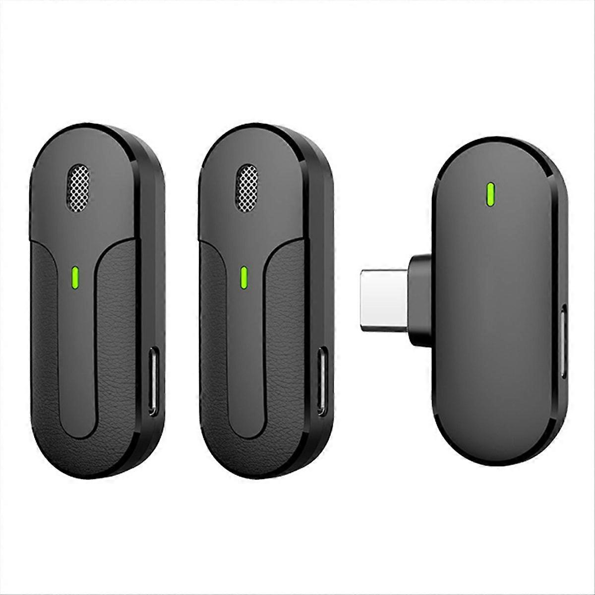 Lavalier Microphone Wireless Audio Video Recording Mini Mic