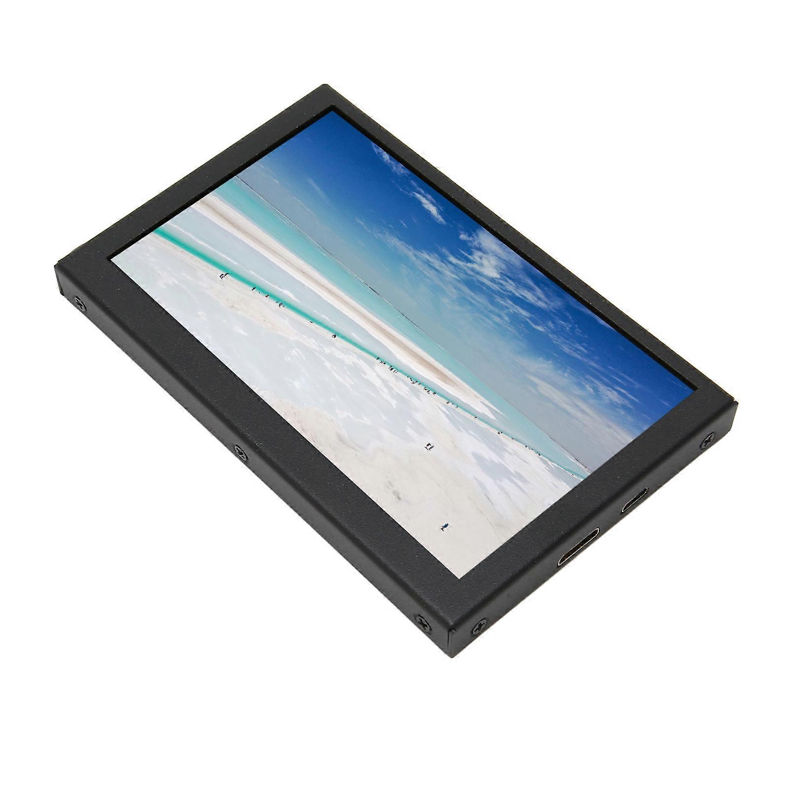 Monitor portatile da 5 pollici 800x480 IPS LCD Display Custodia in metallo Mini HD Interfaccia multimediale Monitor portatile per PC RPi 