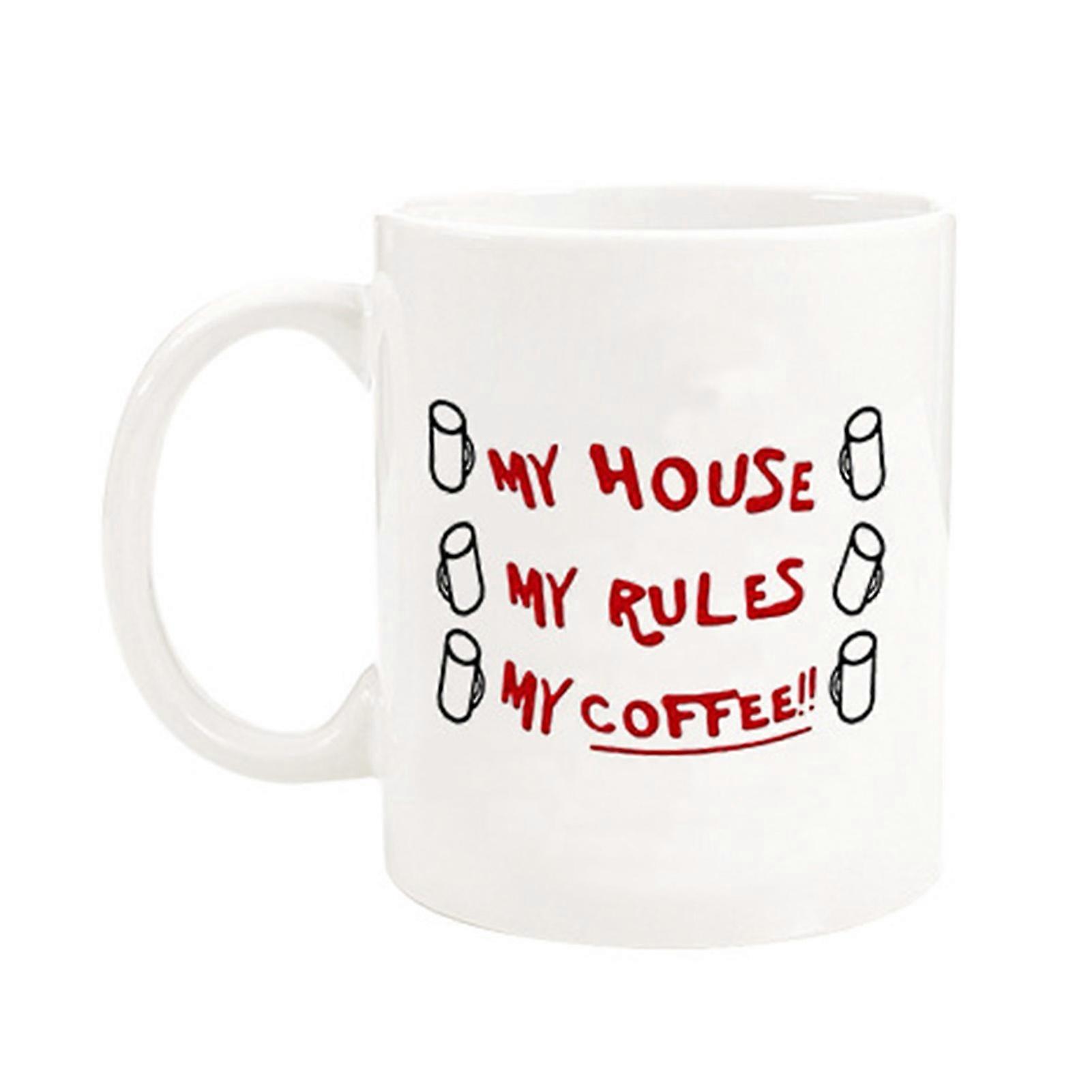 My House My Rules My Coffee Mug Multifunctional Home Decor Elements