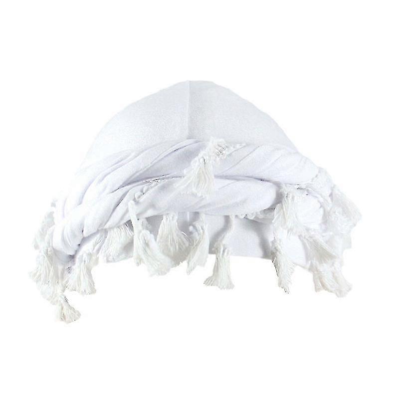 Double Layer Twisted Tail Beanie for Men as Bandana Head Wrap