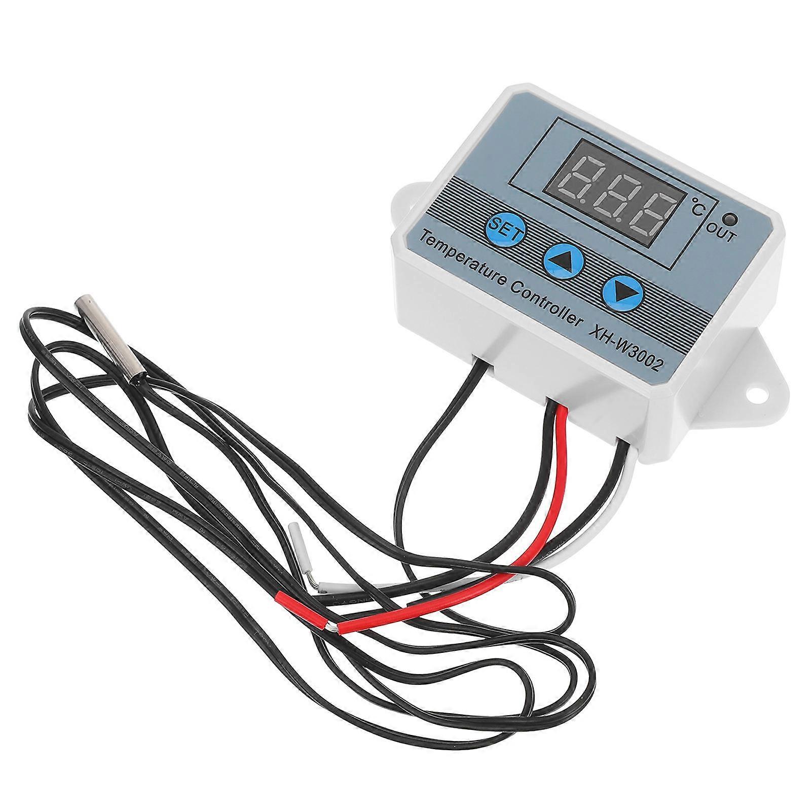 Electronic Thermostat Controller For Greenhouse And Aquarium 1Set With Digital Temperature Display And ABS Material