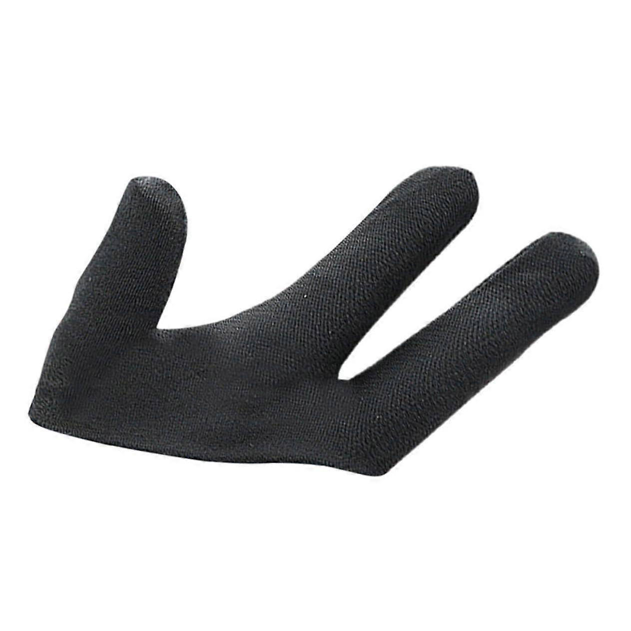Heat Resistant Gloves for Hair Styling with Three Finger Design for Curling Wand and Straightener