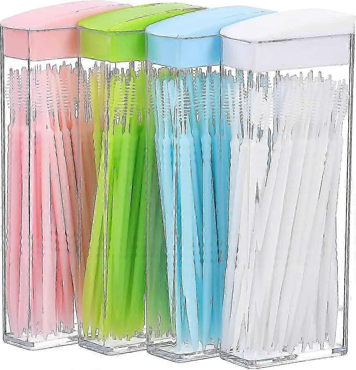 Double-ended Dental Picks for Oral Care - 200 Plastic Teeth Cleaning ...