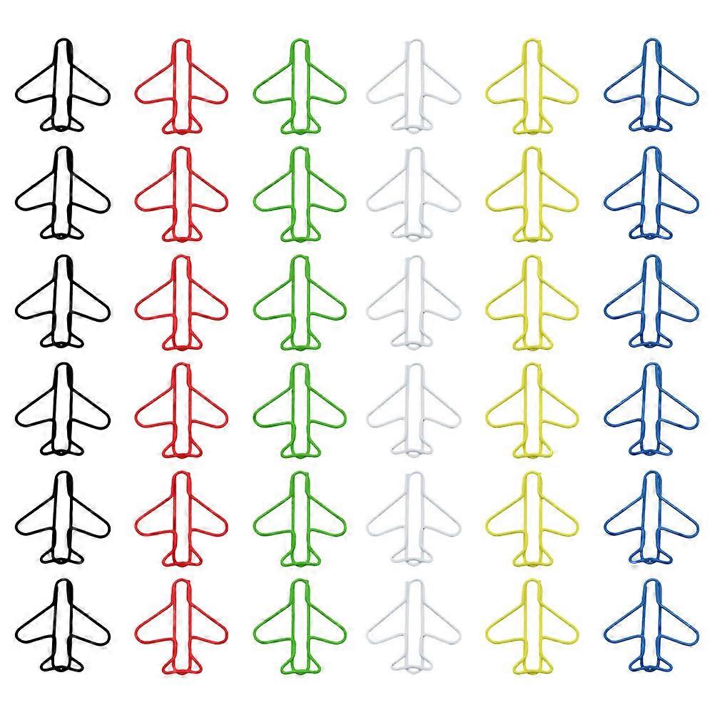 Multi-Function Airplane Paper Clips for Document Fixing 70Pcs Set