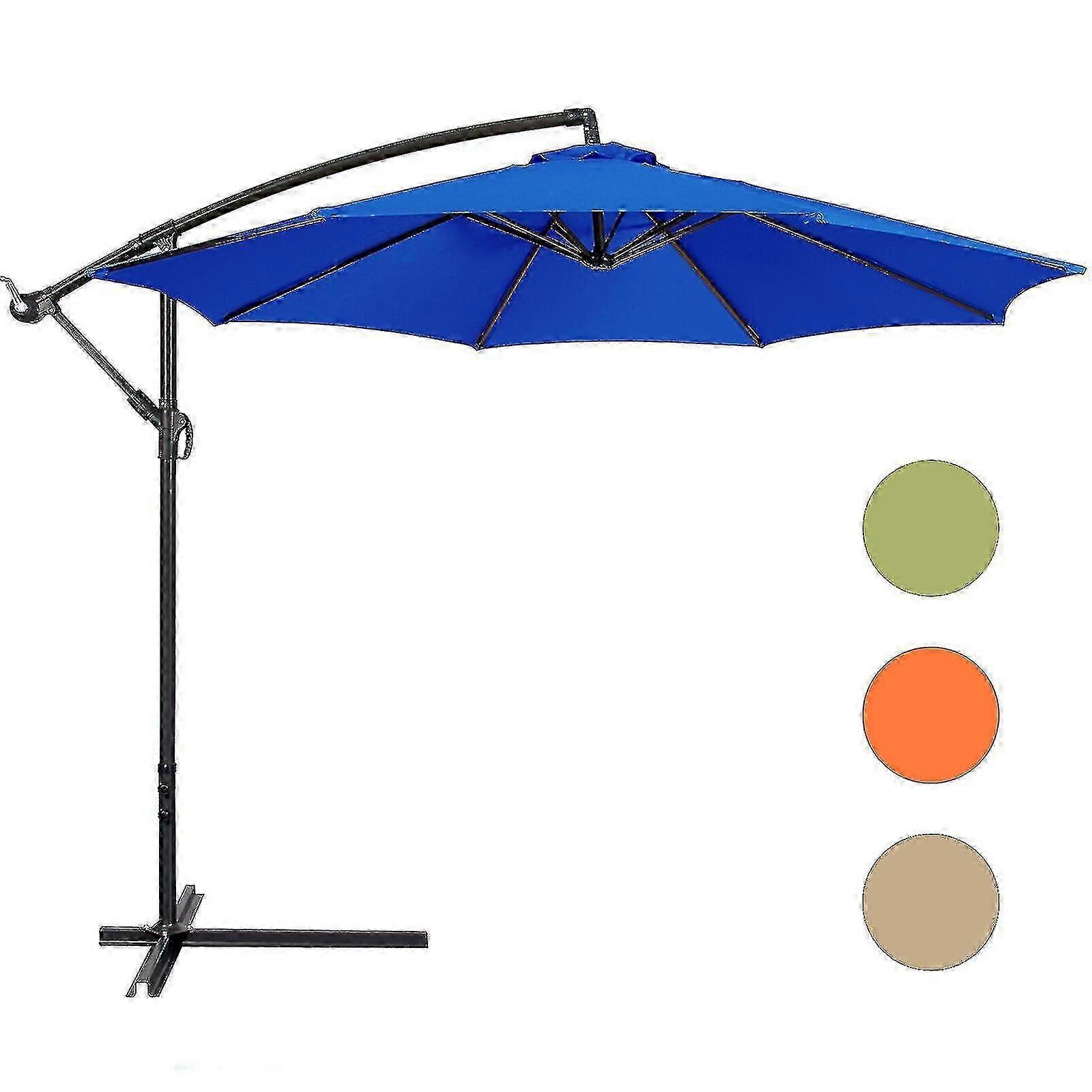 3m runder Gartenschirm mit 6/8x Arm